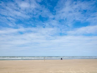  Strandfietsers Noorzeekust    Beach cyclist North Sea coast, Noord-Holland province, The Netherlands © Holland-PhotoStockNL