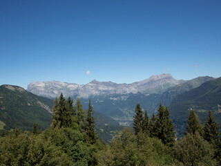 Fototapeta premium landscape with clouds