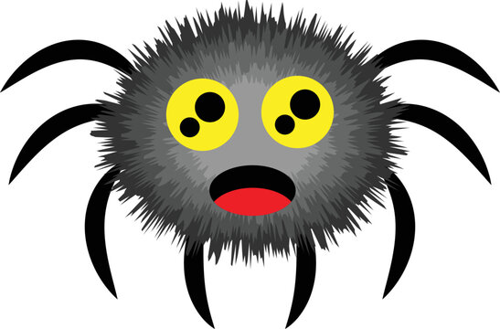 recommend clip art: Spider Vector illustration. Cute Spider Clip art or image.