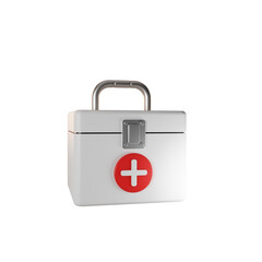 first aid illustration 3d