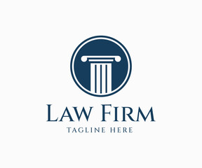 Modern Law Firm Logo Template