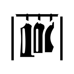 patterns fabric production glyph icon vector. patterns fabric production sign. isolated symbol illustration