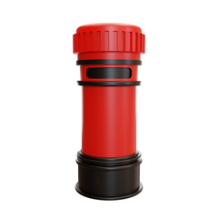 Letterbox illustration 3d