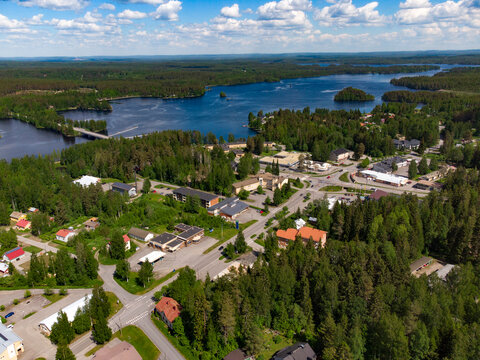 Eno Joensuu, Pohjois-Karjala. Town of Eno in City of Joensuu on northen karelia. Finland