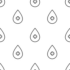 alcohol icon pattern. Seamless alcohol pattern on white background.
