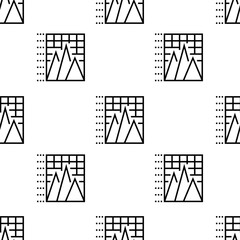 pyramid chart icon pattern. Seamless pyramid chart pattern on white background.