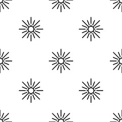 star icon pattern. Seamless star pattern on white background.