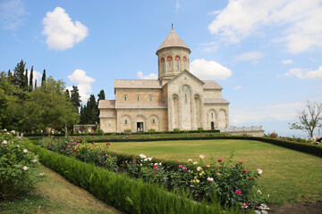 Fototapeta na wymiar Bodbe Monastery Sighnaghi Georgia