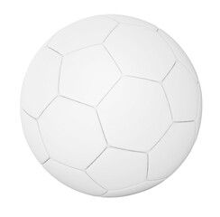 Football - soccer ball isolated
