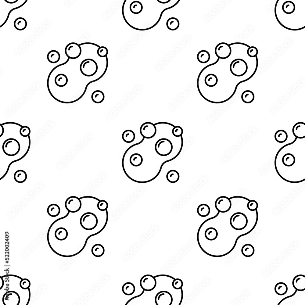Aufkleber soap icon pattern. seamless soap pattern on white background.