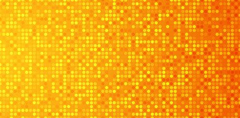 Abstract orange gradient background with dots