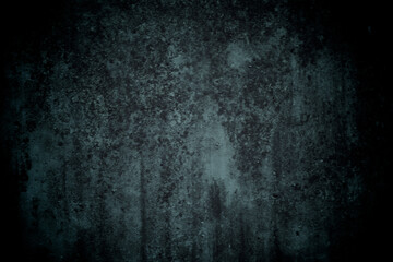 used weathered concrete wall dark