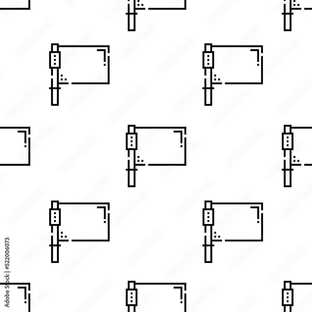 Poster flag icon pattern. Seamless flag pattern on white background.