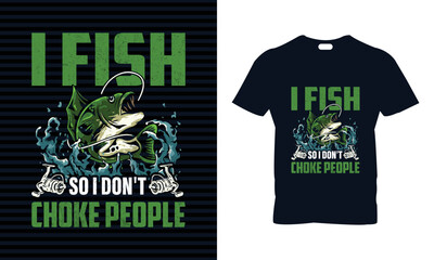 Fishing t-shirt design. best gift for who loves fishing. 