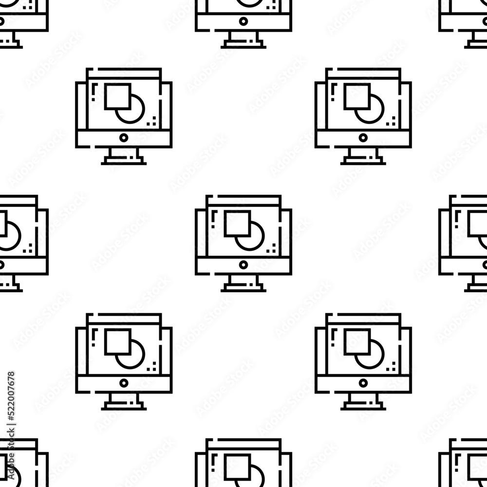 Aufkleber graphic design icon pattern. seamless graphic design pattern on white background.