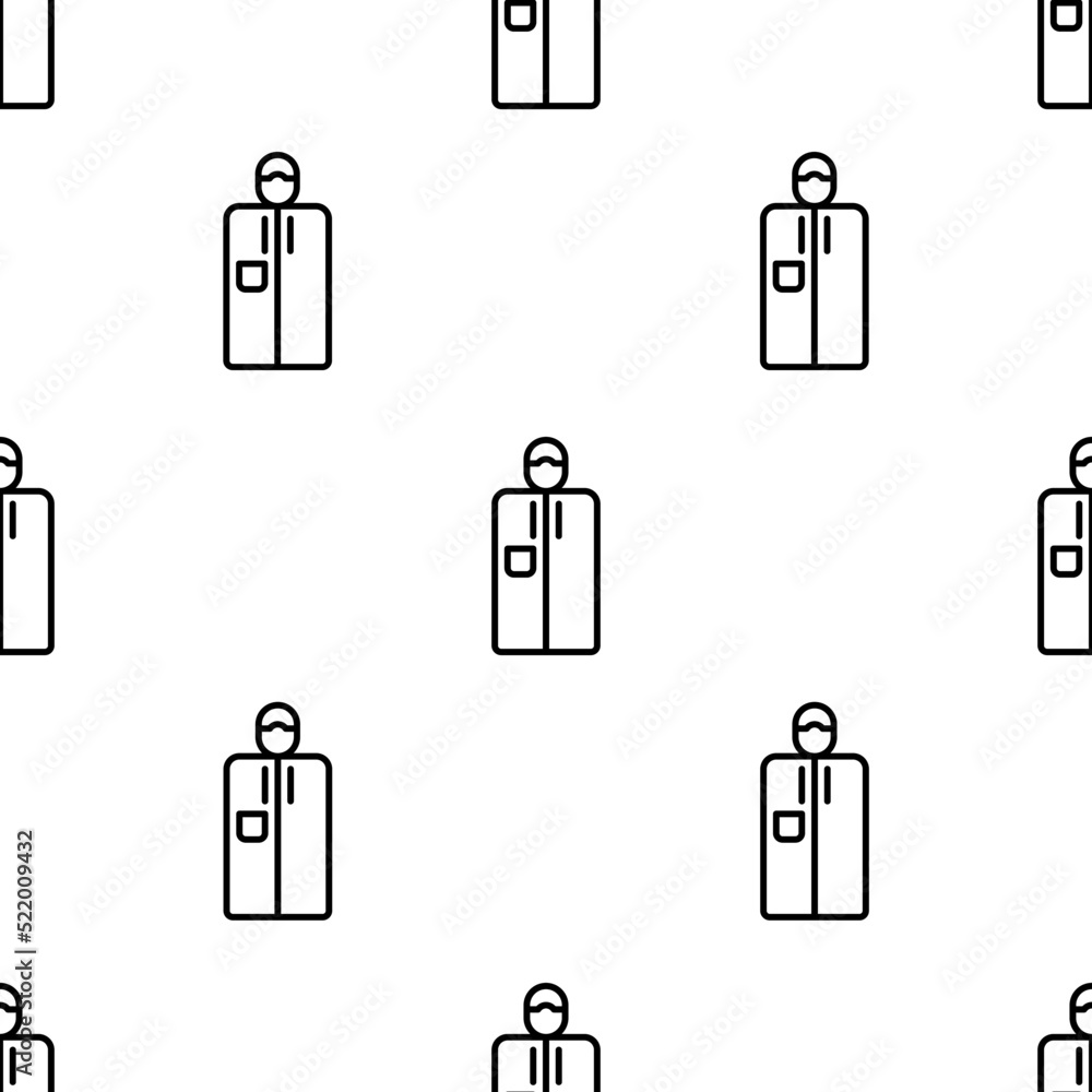 Poster portable icon pattern. seamless portable pattern on white background.