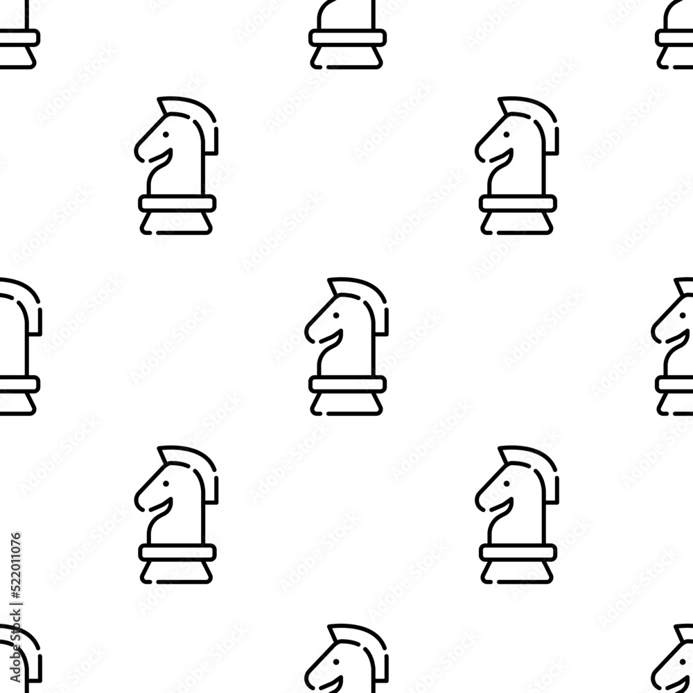 Poster strategy icon pattern. seamless strategy pattern on white background.
