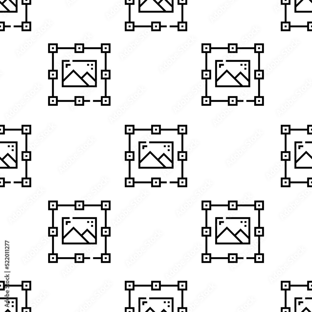 Poster graphic design icon pattern. seamless graphic design pattern on white background.