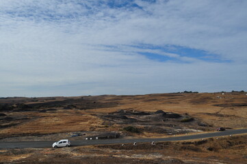landscape in the desert