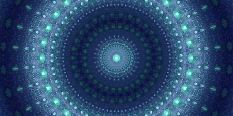 Fraktal computergenerierter Hintergrund für Grafiker und Drucksachen