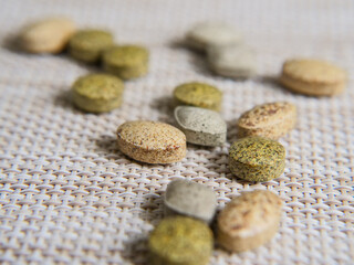 バラバラに散りばめたサプリメント