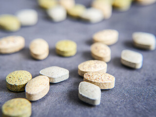 たくさん散りばめたサプリメント