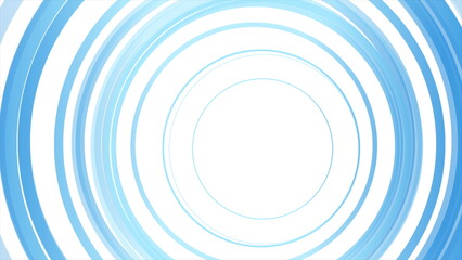 Blue white minimal round lines abstract futuristic tech background