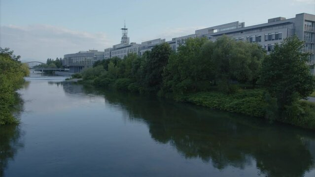 governmental district at Lower Austrian capital Sankt Poelten