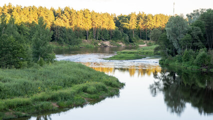 Gauja is the most popular water tourism river in Latvia. The main tourist magnets are the beautiful river banks rich in sandstone outcrops.