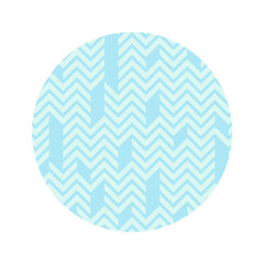 Geometric linear pattern in a circle. Ornament for paper packaging and fabric. Background for the logo. Graphic elements for corporate identity. Pale green template for wrapping paper.