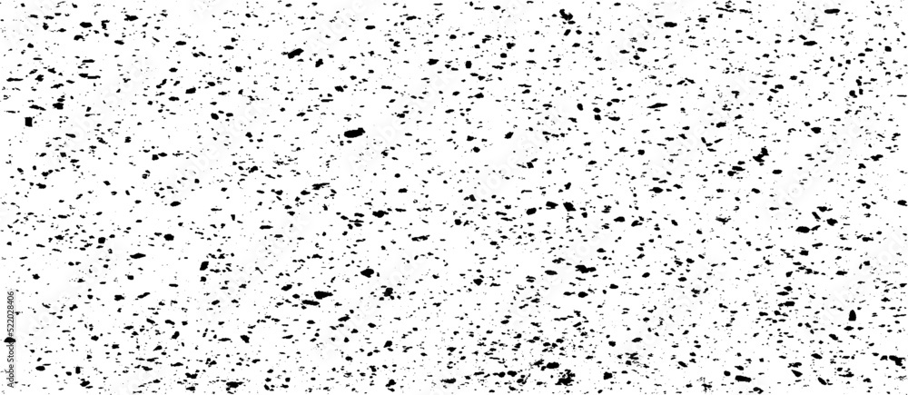 Poster small uneven spots and particles of debris. abstract vector texture. distressed background. grunge s