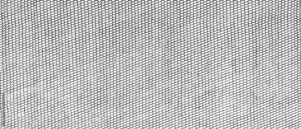 Poster vector fabric texture. distressed texture of weaving fabric. grunge background. abstract halftone ve