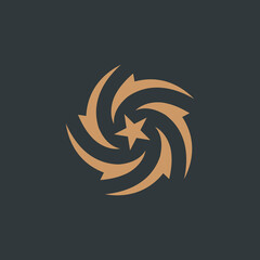 Obraz premium Original, artistic, symbolic design. Vector.