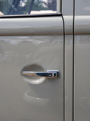 The door of old-timer car