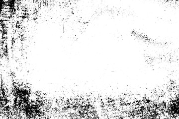 Grunge black and white scratched textured background. Abstract messy and distressed element. (vector)