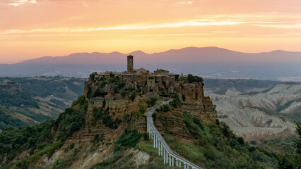 Fototapeta premium Civita di Bagnoregio