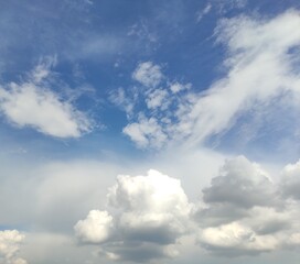 Fototapeta premium blue sky with clouds