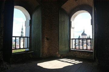 Fototapeta premium In St. Mary's Cathedral in Tallinn Old Town