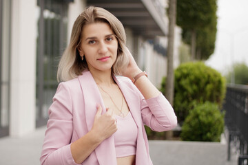 Fototapeta premium CEO owner head company employee portrait, possibly finance, accountant, lawyer, manager