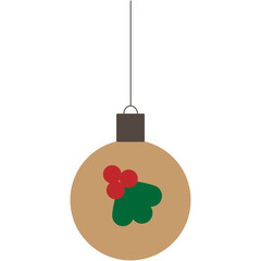 christmas decoration, illustration, flat, simple, organic,doodle, red, green,