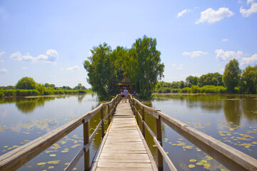 Fisherman's house in Stary Solotvyn, Zhytomyr region, Ukraine	
