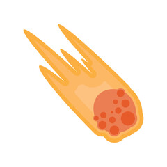 meteorite onfire space outer