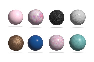 Fototapeta premium A collection of colorful Easter eggs