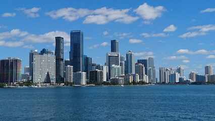 Obraz na płótnie Canvas Skyline of Miami