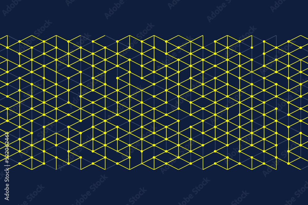 Poster abstract triangle minimal geometrical lines background medical technology science design templates f