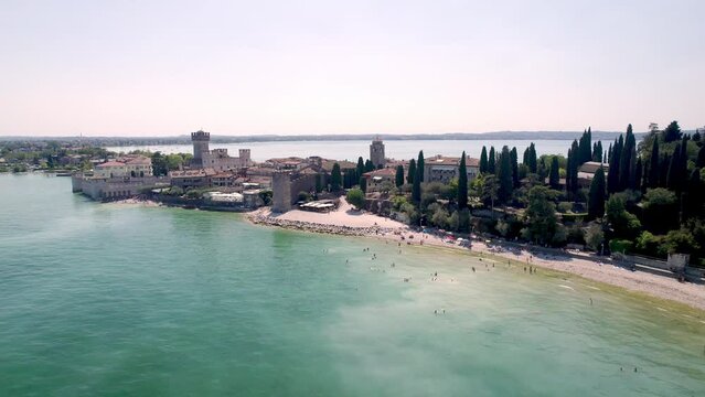 Sirmione at Lake Garda Italy Provinz Brescia, Region Lombardei.
