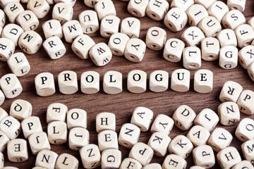 Prologue, letter dices word