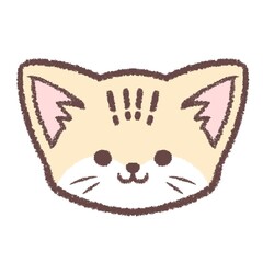 スナネコの顔アイコン