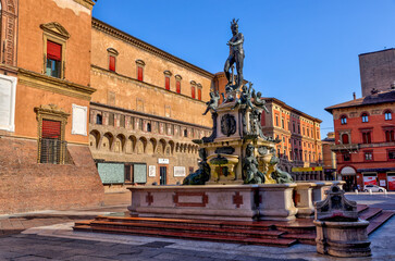 The Statue of Neptune in Bologna © Torval Mork