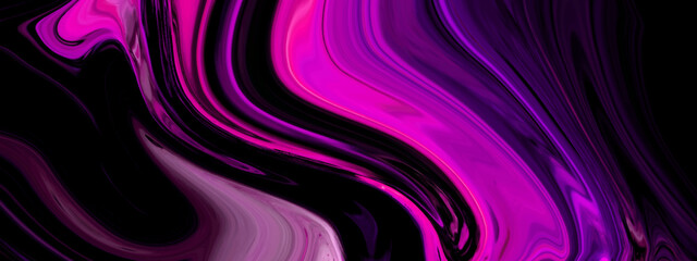 Fototapeta premium Luxurious pink onyx paint liquid marble surfaces design. Abstract color acrylic pours liquid marble surface design. Flowing acrylic pour background in beautiful coral and pink colors 